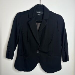 Studio BY Torrid Black Women's Single-Button Blazer